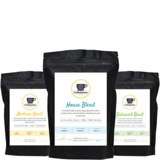 Set of 3 coffee packages